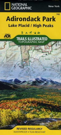 Trails Illustrated Adirondack Map: Lake Placid/High Peaks
